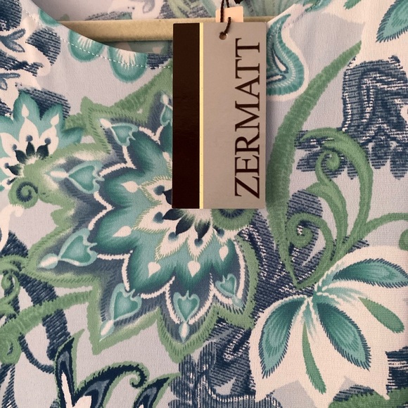 Zermatt Floral Short Sleeve Dress Woman’s Dress Size XL - Picture 3 of 9